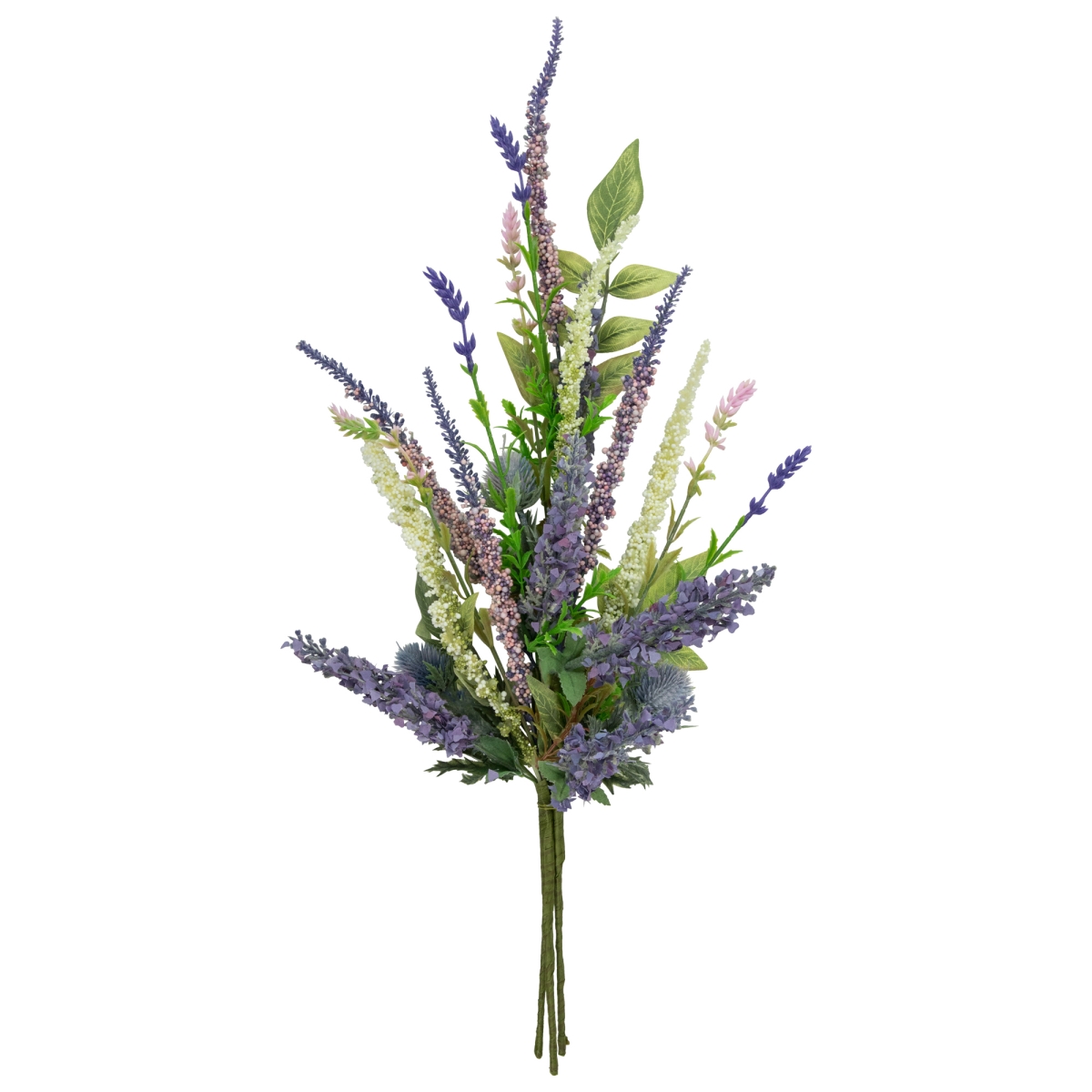 Picture of Allstate 35164010 21 in. Artificial Floral Bundle Flowers, Lavender