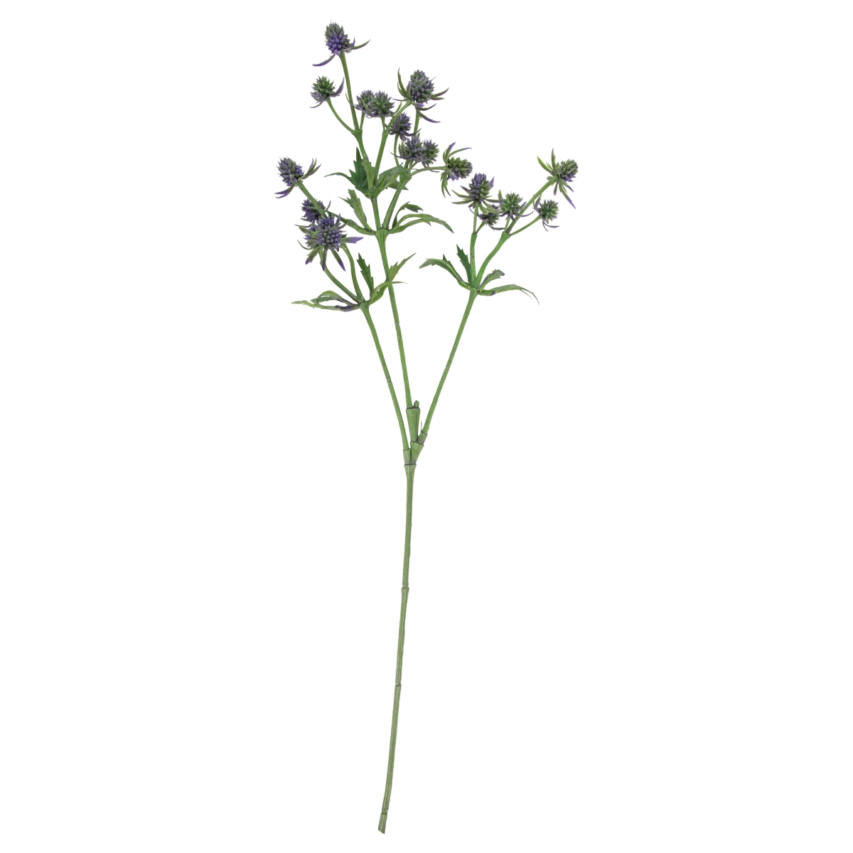 Picture of Allstate 35164023 25 in. Thistle Artificial Floral Spray Flowers, Purple