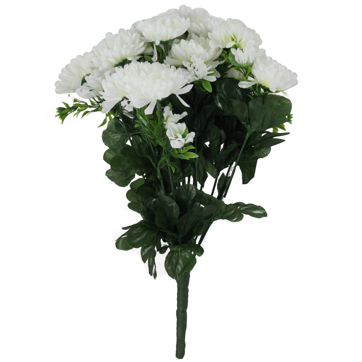Picture of Allstate 32607284 14 in. Chrysanthemum Artificial Spray Flowers, White