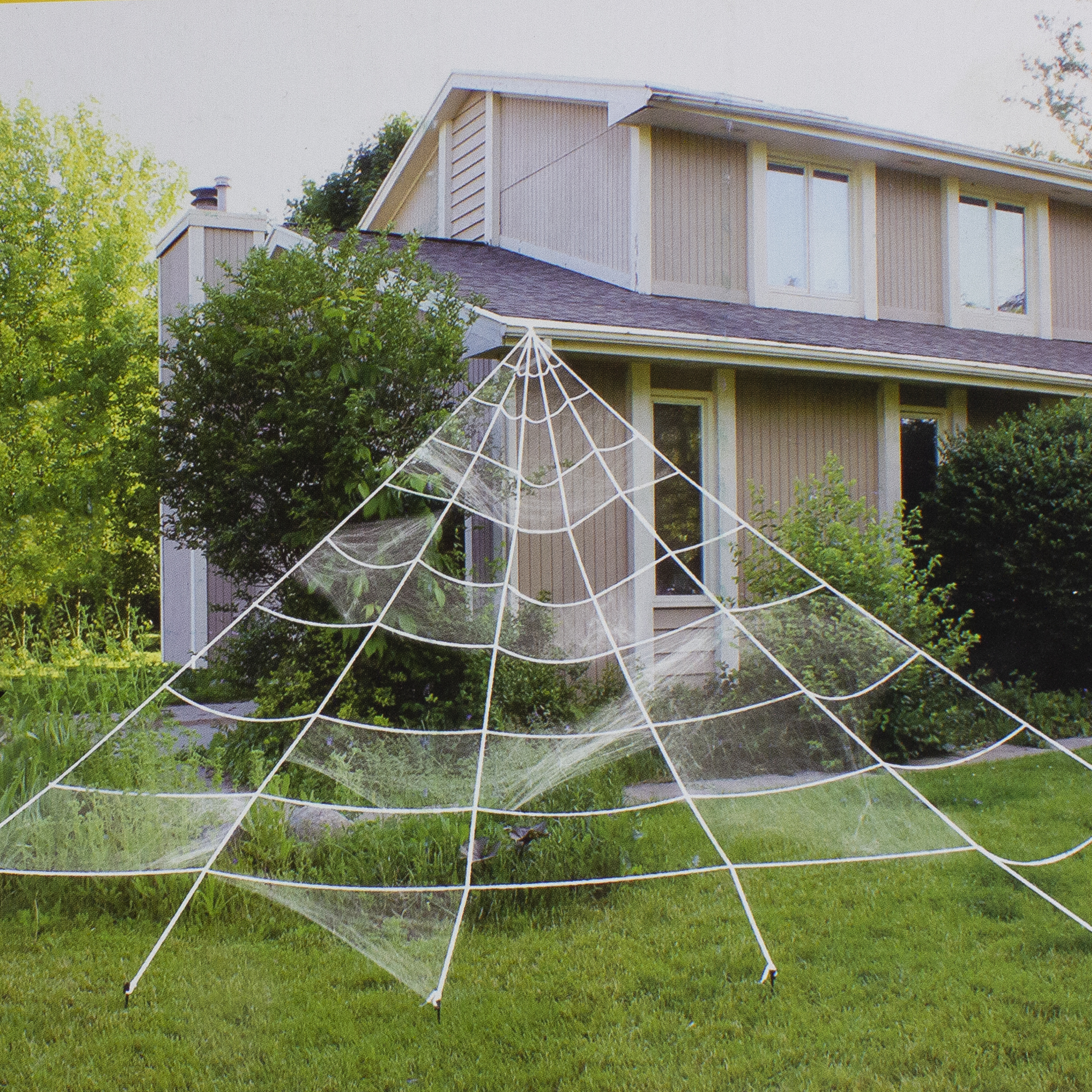 Picture of Northlight 34289218 9.8 ft. Giant Outdoor Spider Web Halloween Decoration