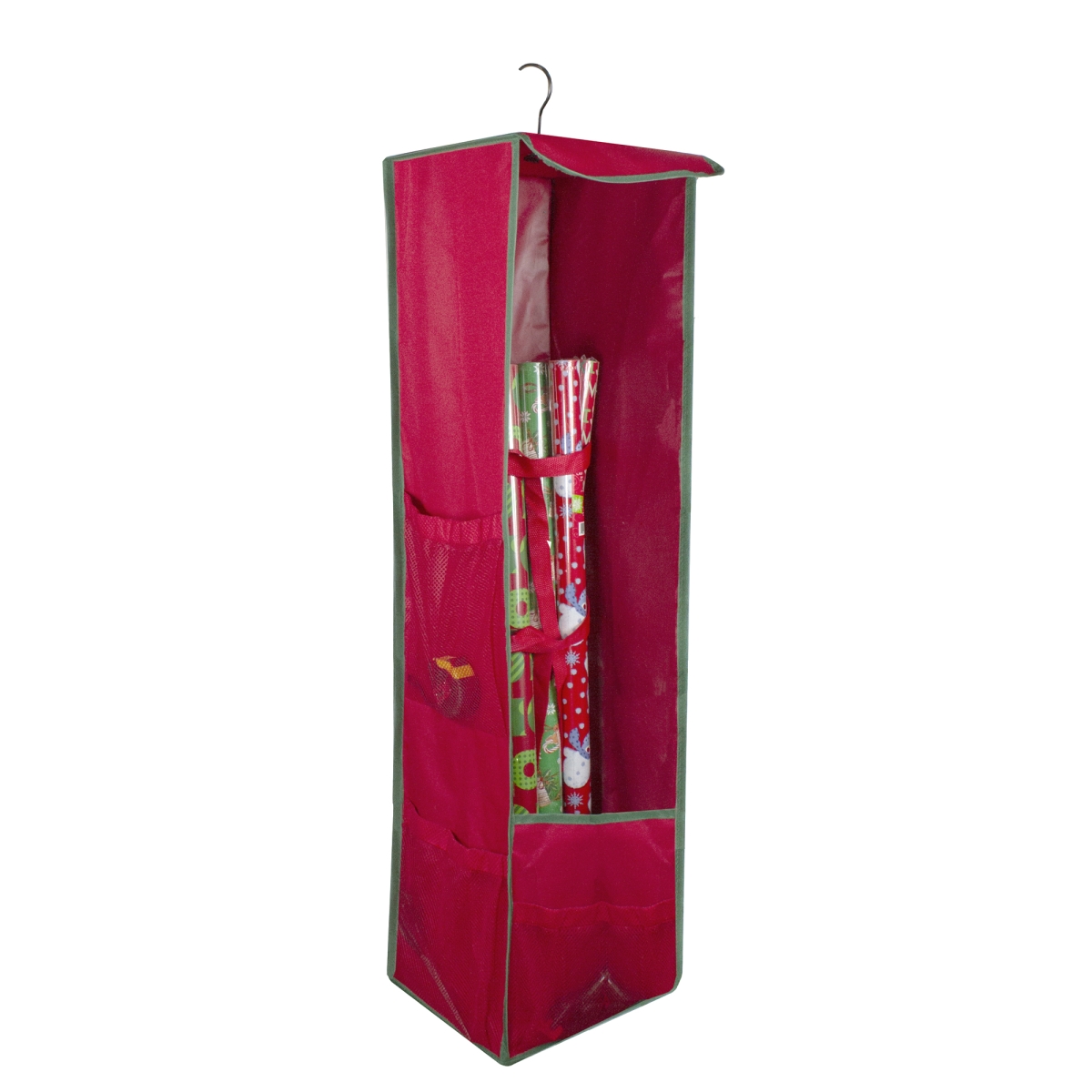 Picture of Northlight 34317222 36 in. Vertical Hanging Christmas Decoration Organizer Storage Bag&#44; Red & Green