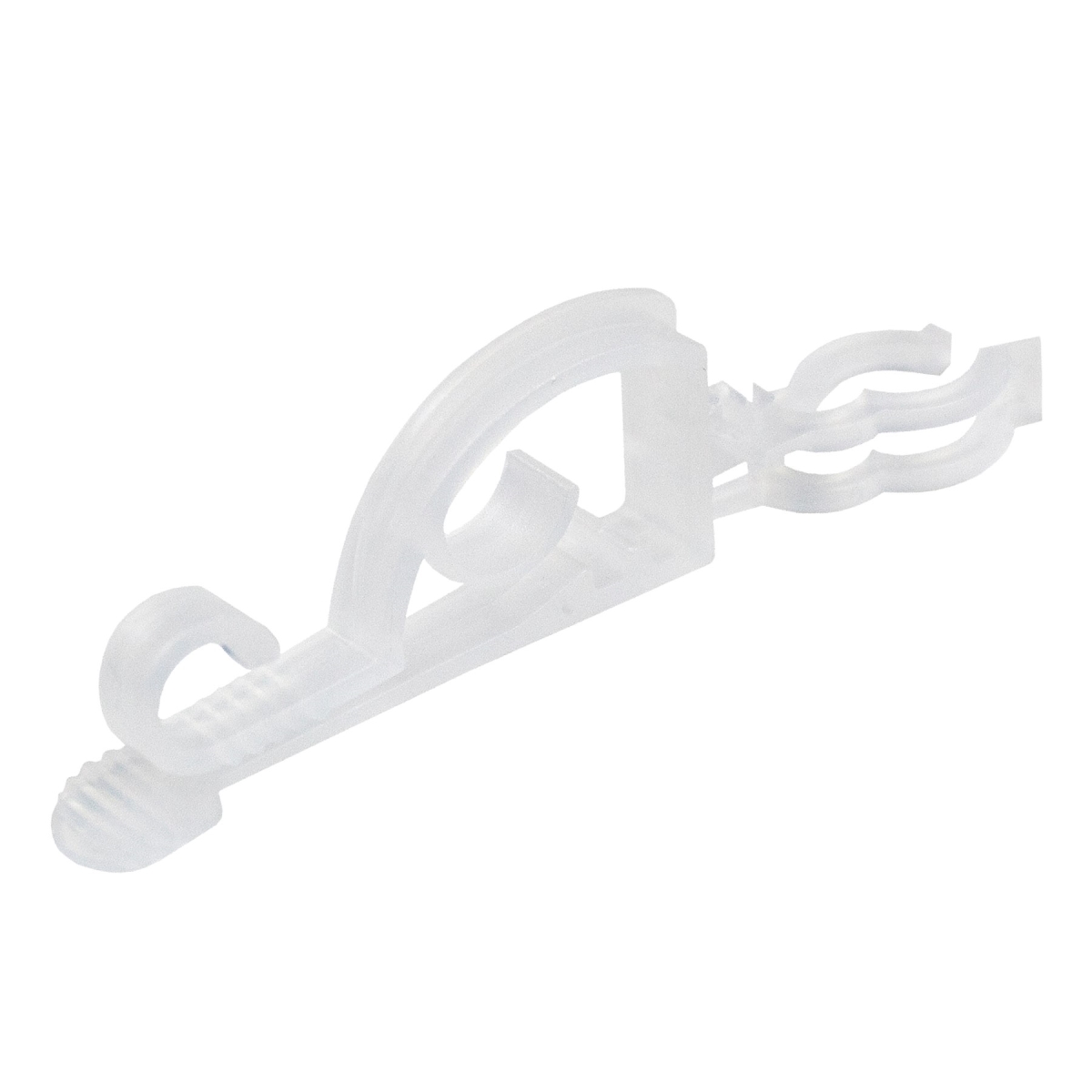 33906262 Clear Max Pro Anywhere Christmas Light Clips - 4 in. - Set of 75