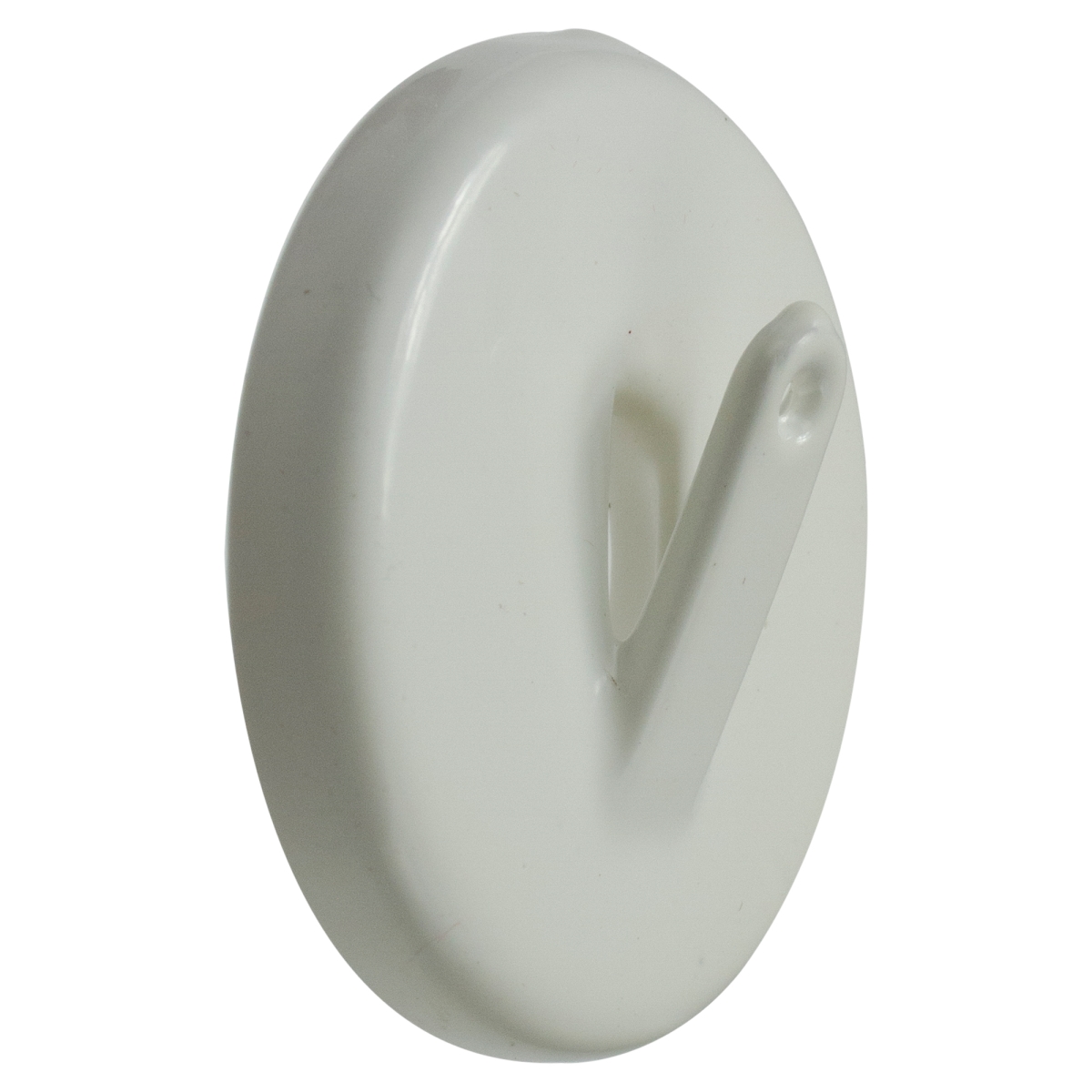 33906257 2.75 in. Magnetic Christmas Wreath Hanger, White