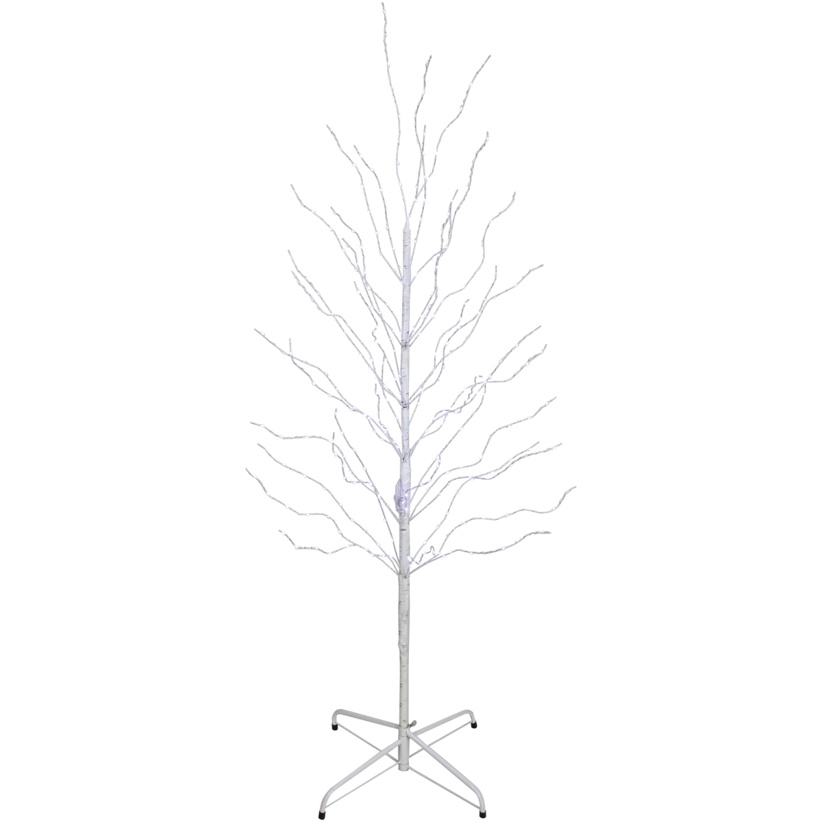 35694660 5 ft. LED Lighted White Birch Christmas Twig Tree - Cool White Lights -  NorthLight