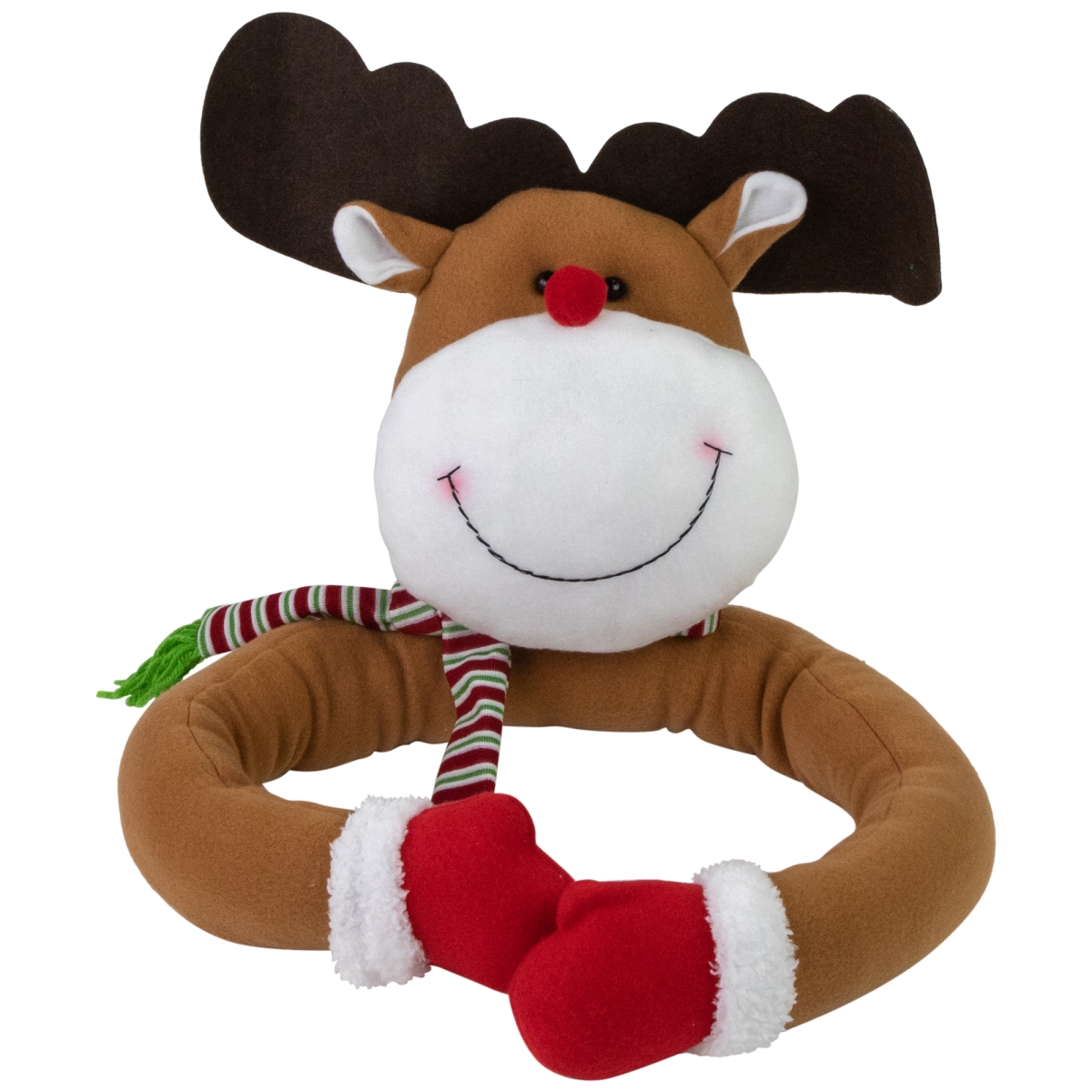 Picture of Northlight 35691730 26 in. Plush Reindeer Christmas Tree Topper - Unlit