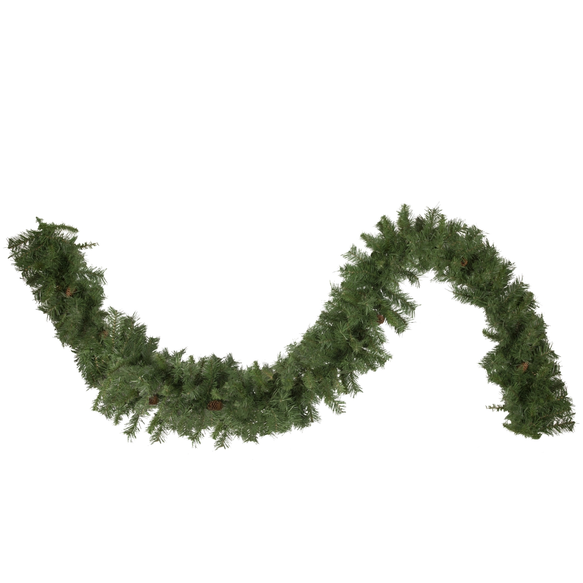 34908596 9 ft. x 12 in. Black River Pine Artificial Christmas Garland Unlit