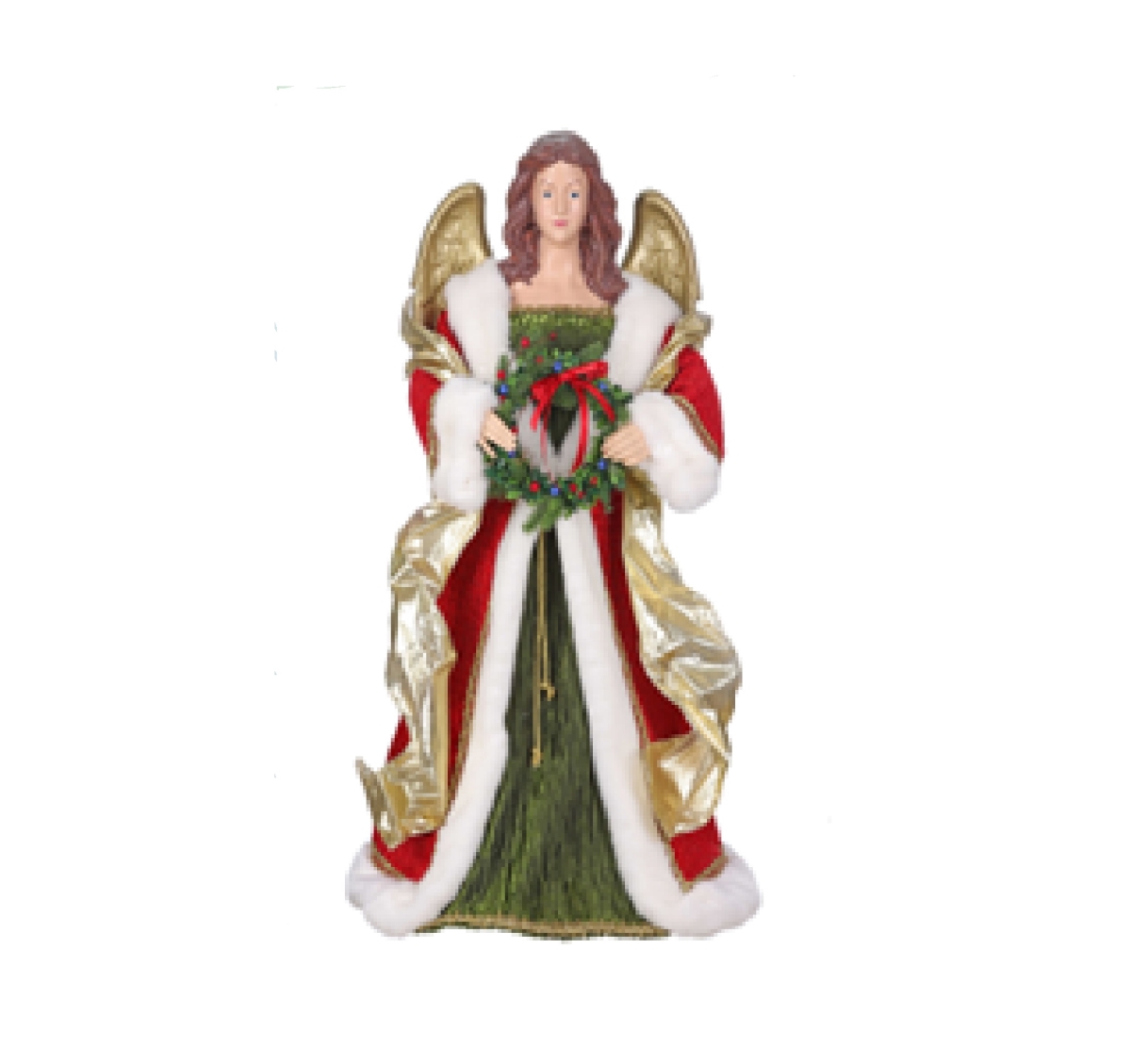 Picture of Northlight 35680472 3 ft. Red & Green Angel Commercial Size Christmas Tree Topper Unlit