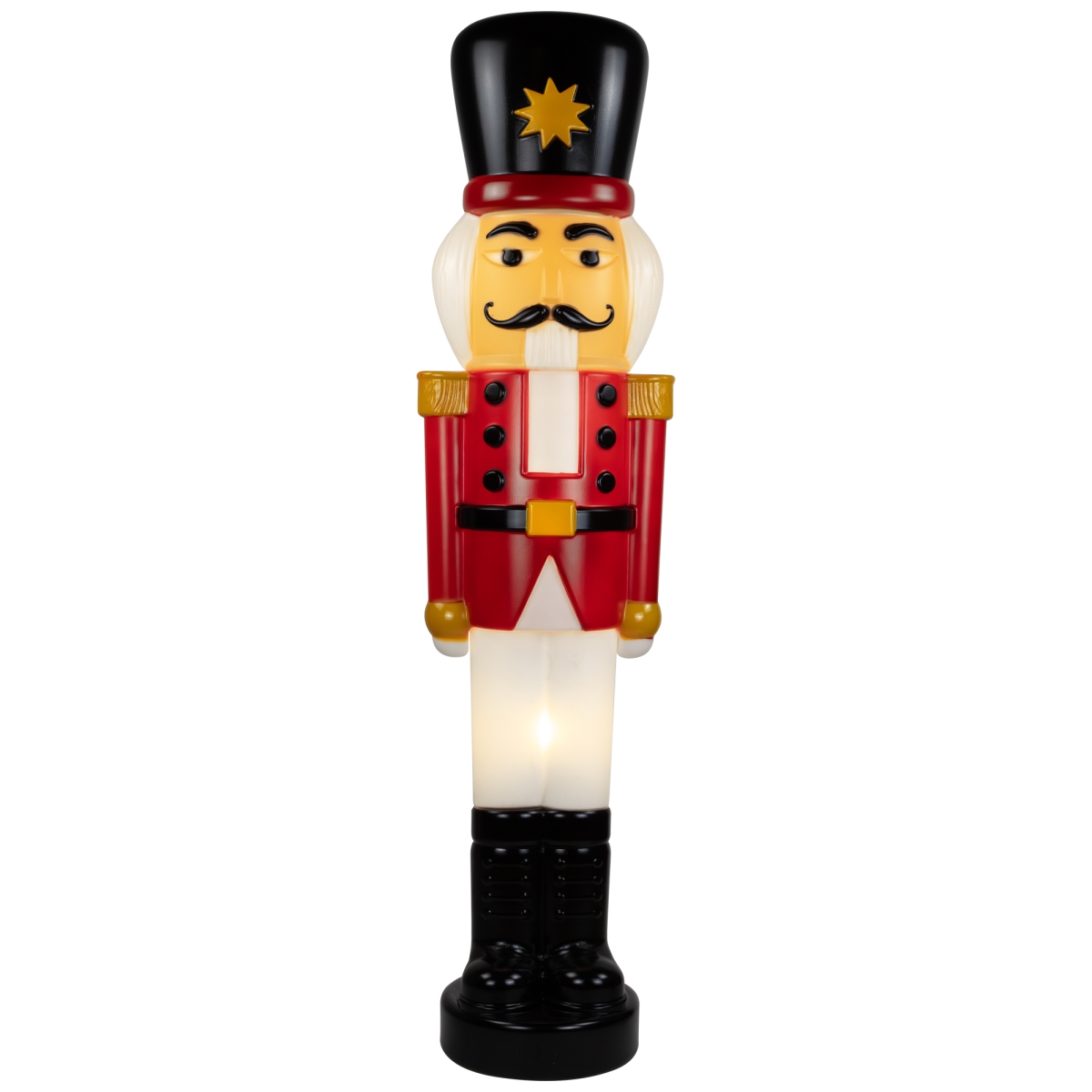 Picture of Northlight 35735060 59 in. Lighted Retro Style Blow Mold Nutcracker Soldier Outdoor Christmas Decoration