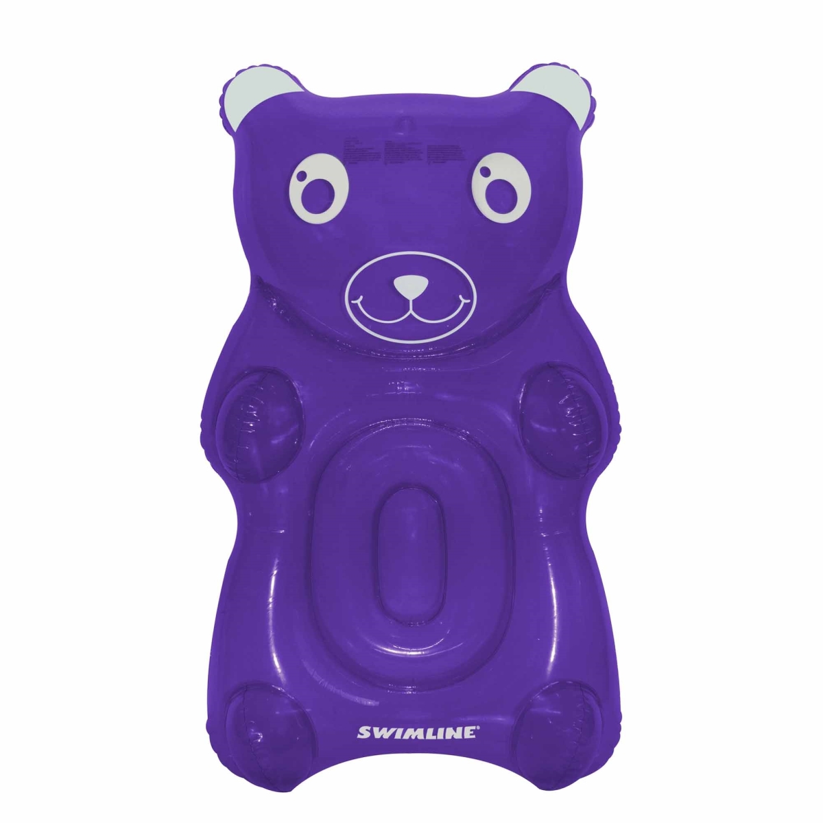 34299489 60 in. Gummy Bear Swimming Pool Float, Purple