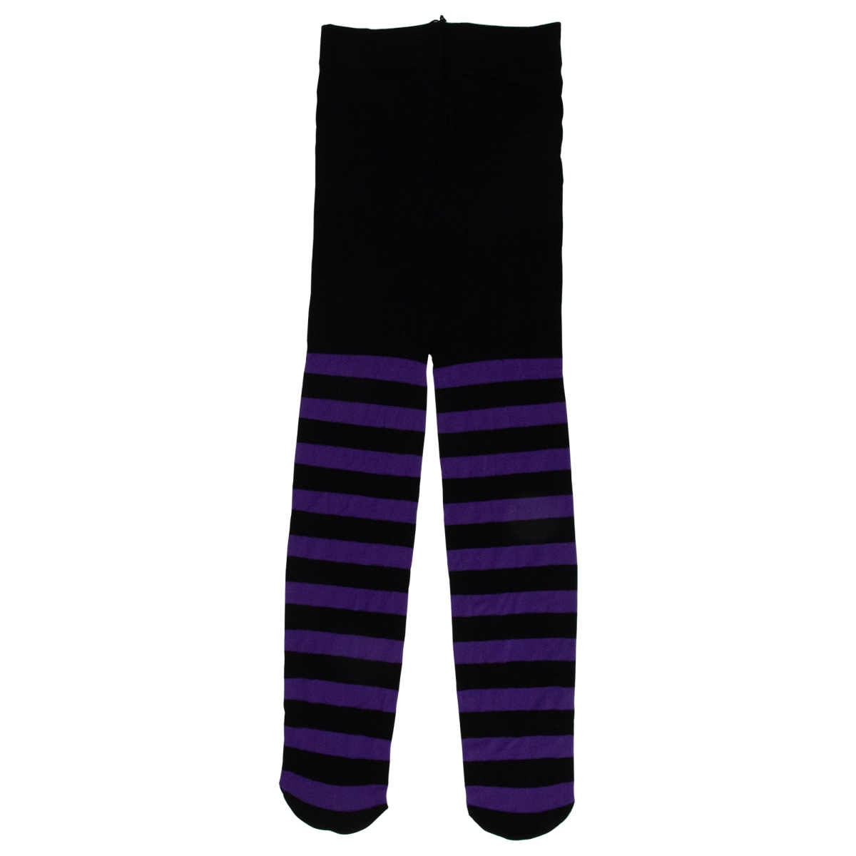 Picture of Northlight 34107307 11 in. Striped Girls Halloween Stockings&#44; Black & Purple