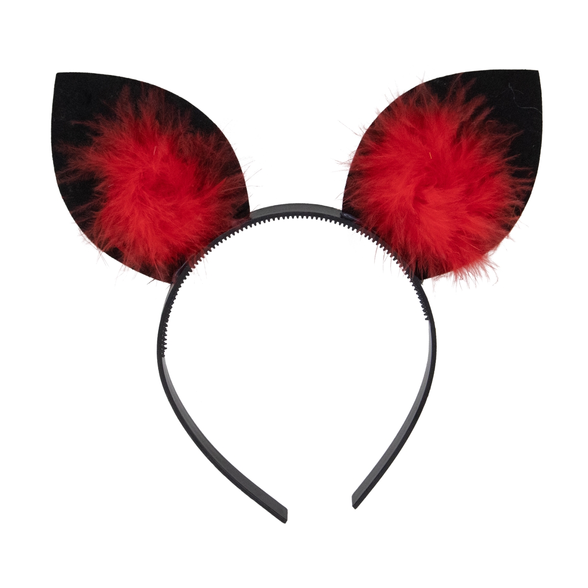 Picture of Northlight 34107321 8 in. Mouse Ears Halloween Headband Costume Accessory&#44; Red & Black