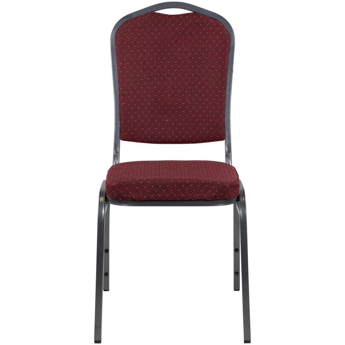 35761882 Crown Back Stackable Banquet Chair, Red