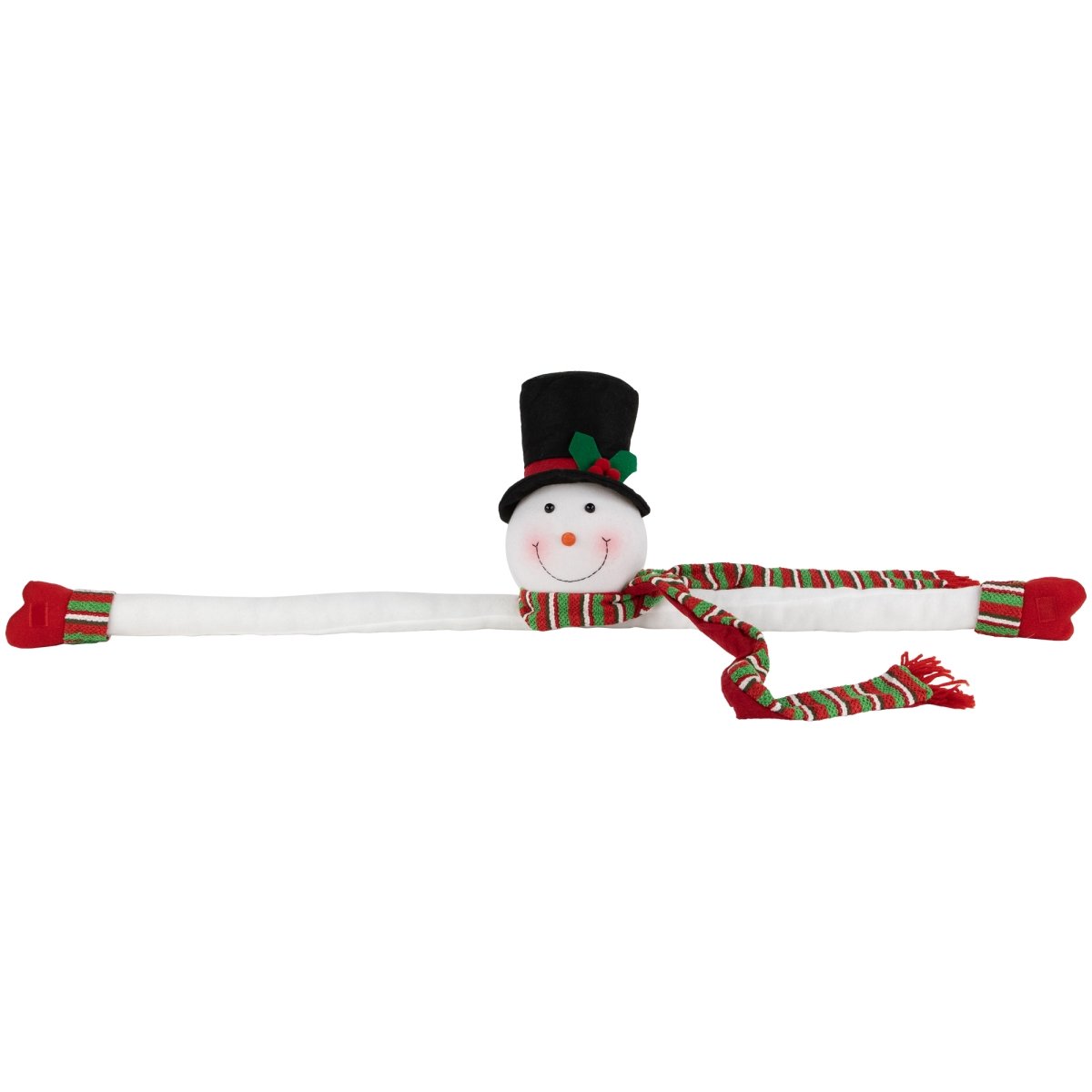 Picture of Northlight 35691721 Plush Snowman Hugging Christmas Tree Topper - 45 in. - Unlit