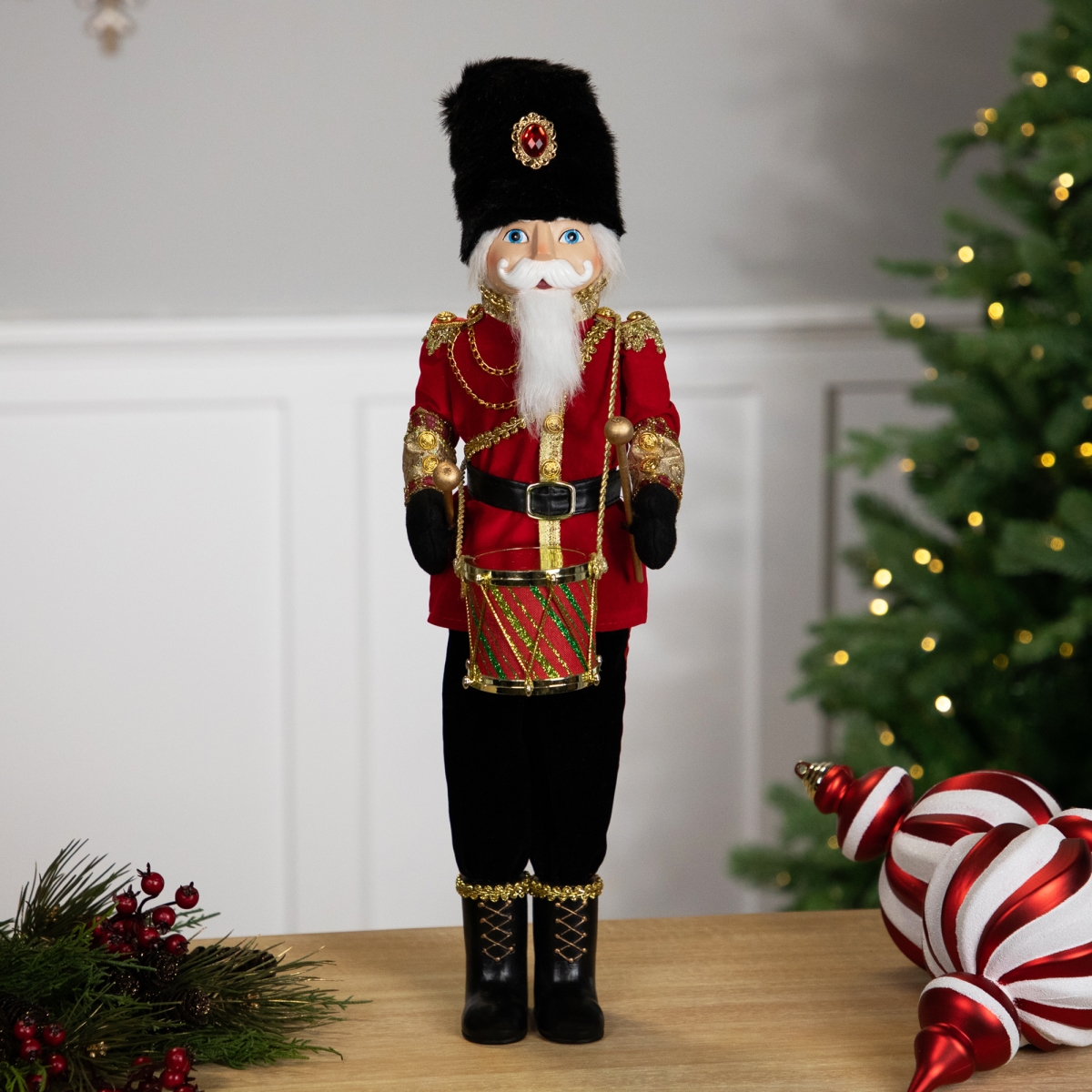 35763025 Nutcracker Drummer Christmas Figure - 20 in.