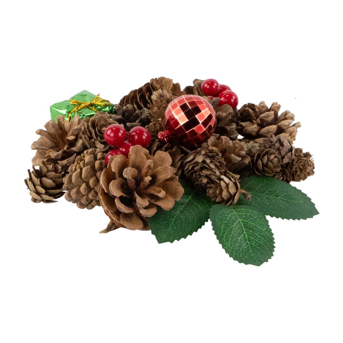 6 in. Ornament Berries & Pinecones Christmas Decorations