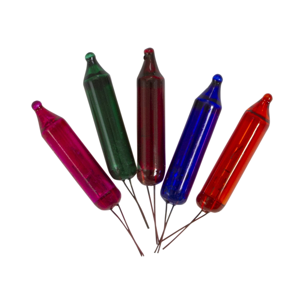 34294794 6V Multi Color Mini Christmas Replacement Bulbs - Pack of 5