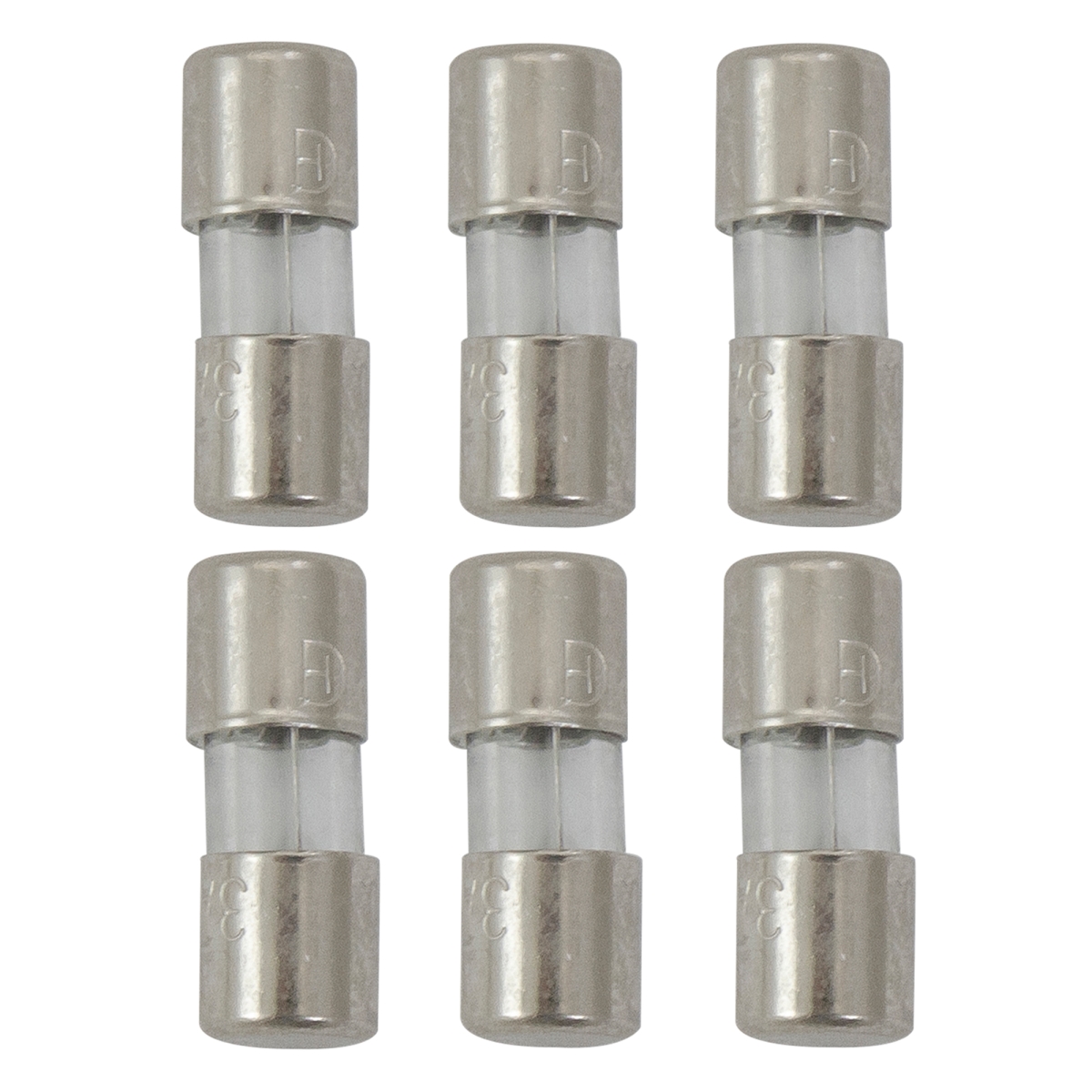 34294802 3 amps Replacement Fuses for Mini Christmas Lights - Pack of 6