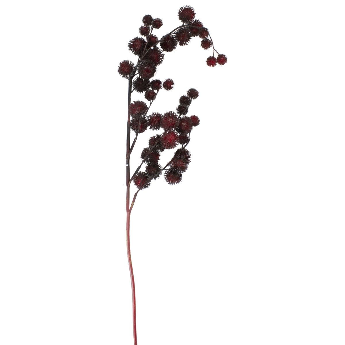 34314291 41 in. Artificial Weeping Thistle Christmas Spray - Red