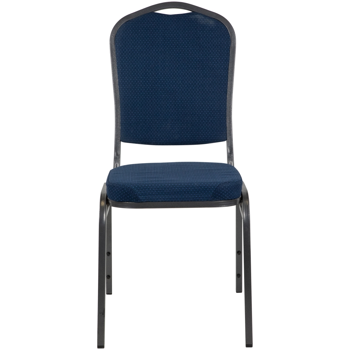 Picture of GCI 35840891 Crown Back Stackable Banquet Chairs - Blue - Set of 2