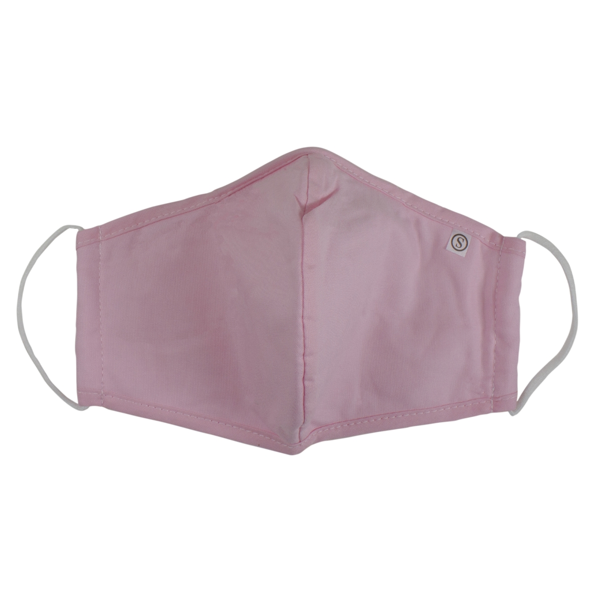 34607869 Pink 3 Ply Reusable Fabric Face Masks with Seam - Pack of 5