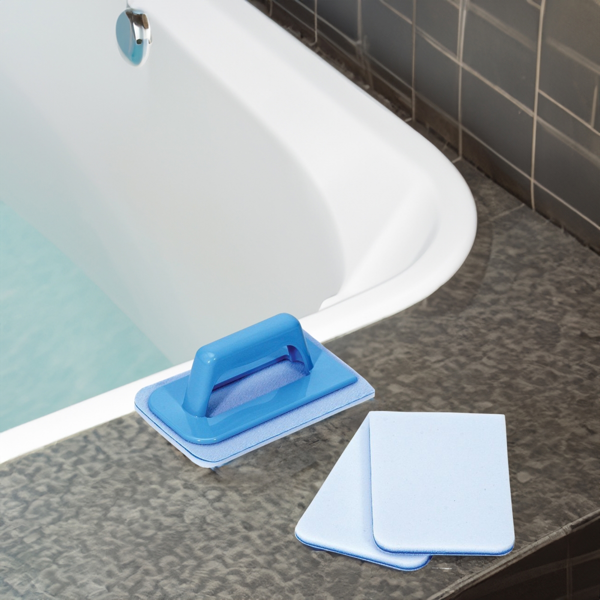 30925266 6' HydroTools Swimming Pool and Spa Miracle Pads Starter Kit