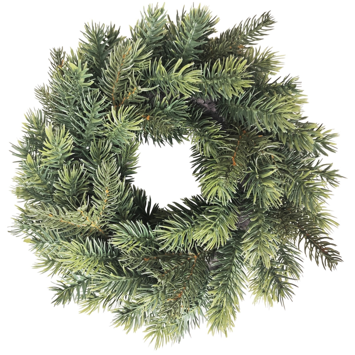 34865494 Green Pine Artificial Christmas Wreath - 11.75 in. - Unlit