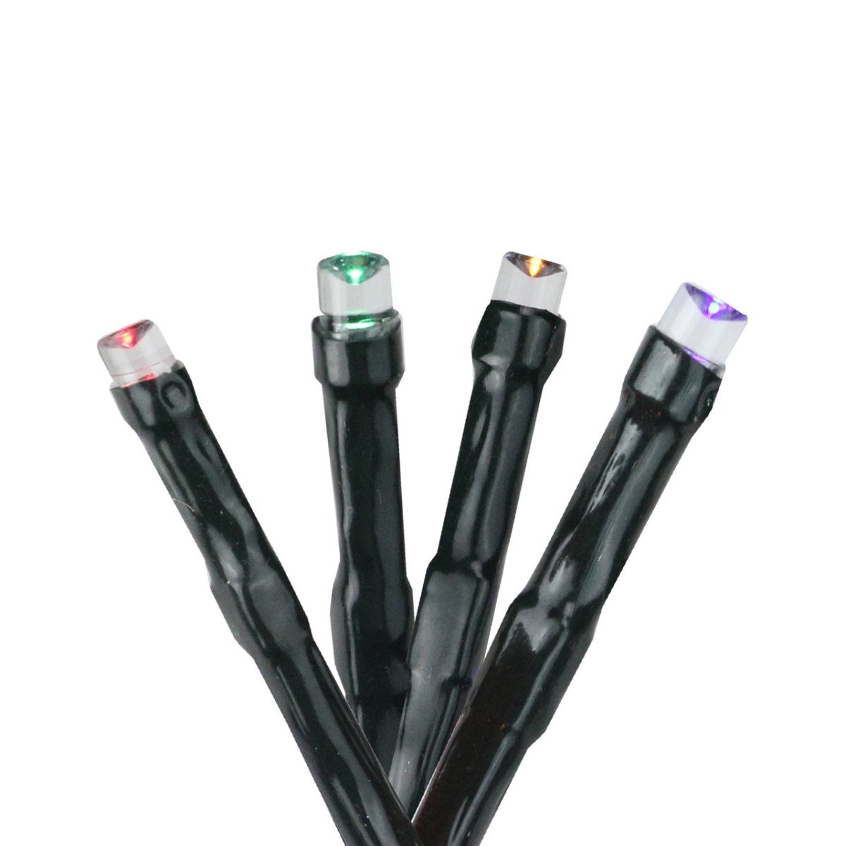 32922438 LED 8-Function Cluster Christmas Lights - Multi Color - 16.5 ft. Green Wire - 200 Count
