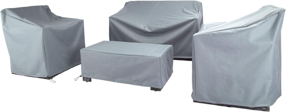 35839963 34 x 43.25 x 21 in. Multi Purpose Rectangular Outdoor Patio Cover - Gray