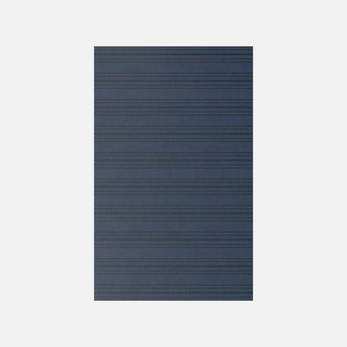 36242089 60 x 96 in. Rectangular Ticking Striped Outside Area Rug - Blue