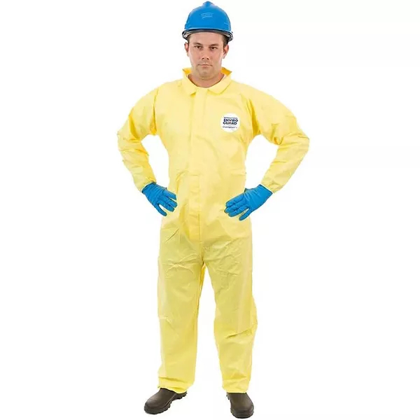 36251591 All Purpose Painters Coverall - Plus Sizing, Yellow - Pack of 12