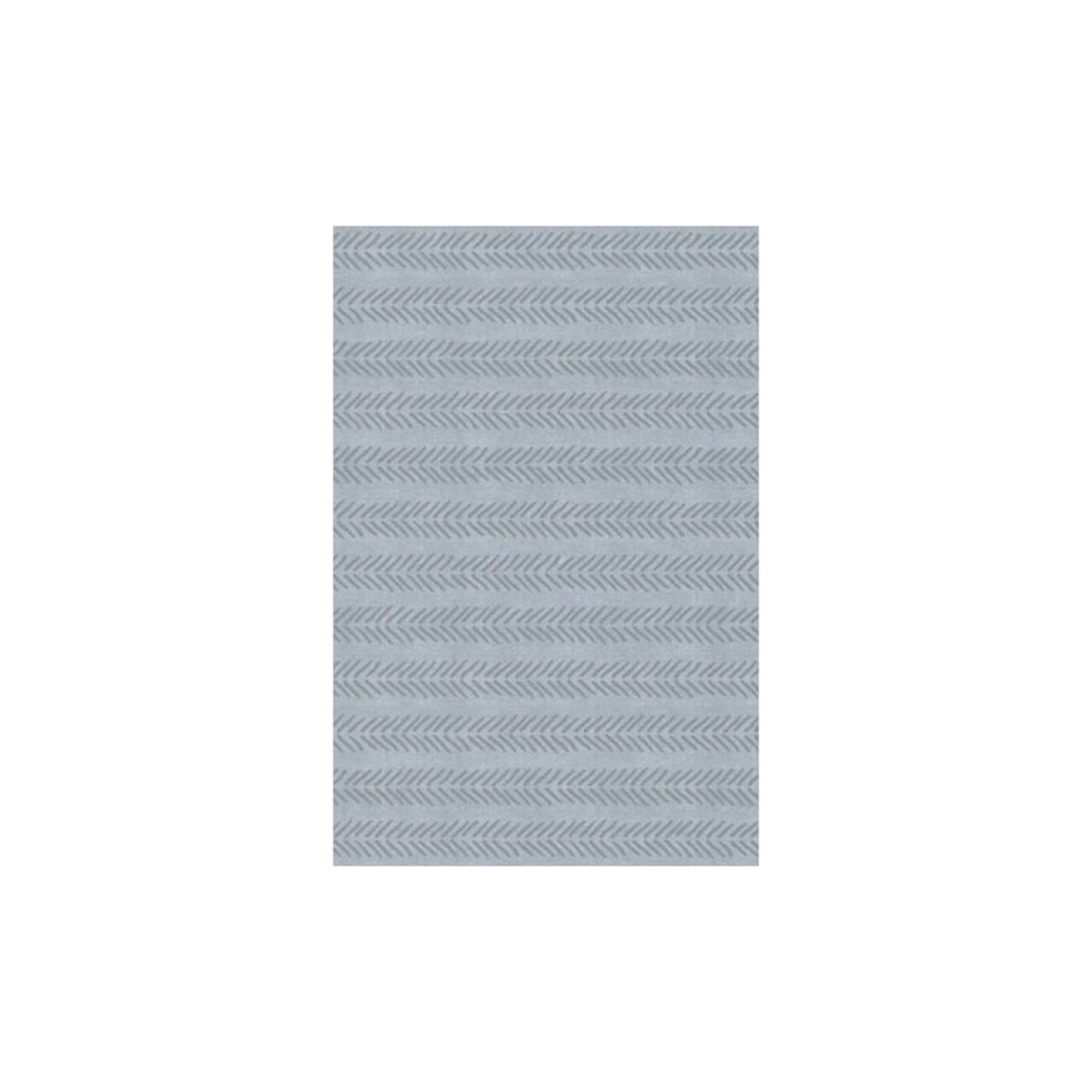 36253082 60 x 96 in. Rectangular Chevron Outdoor Area Rug - Gray