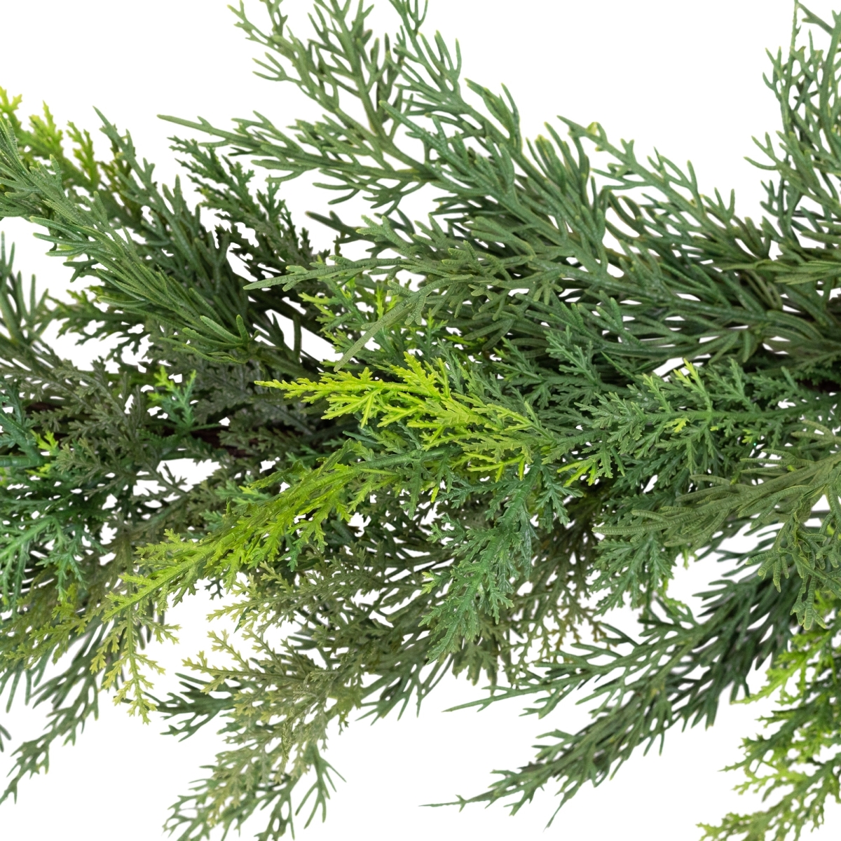 35850629 6 ft. x 14 in. Cedar Artificial Christmas Garland with Unlit, Green