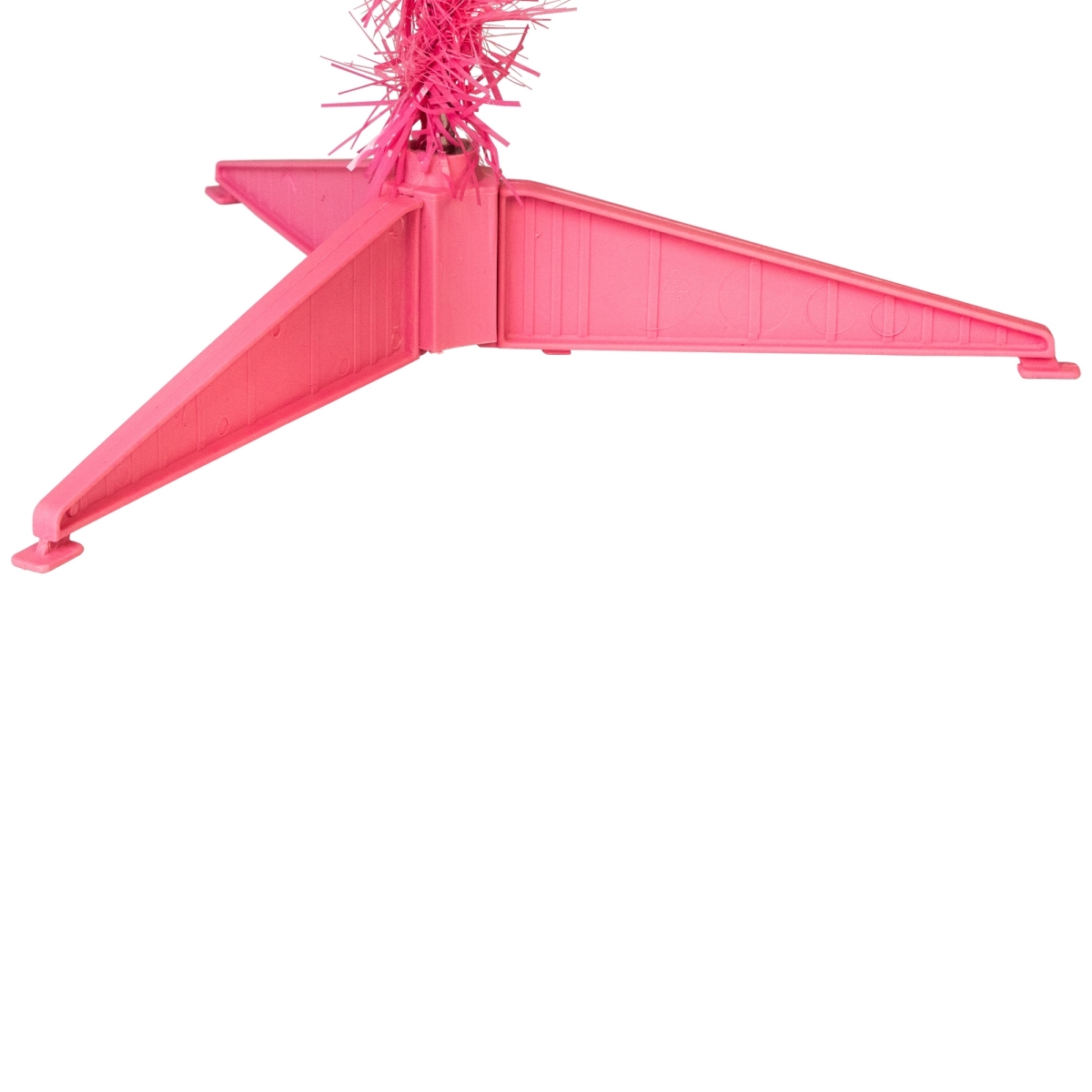 36243863 3 ft. Artificial Tinsel Christmas Tree with Unlit, Pink