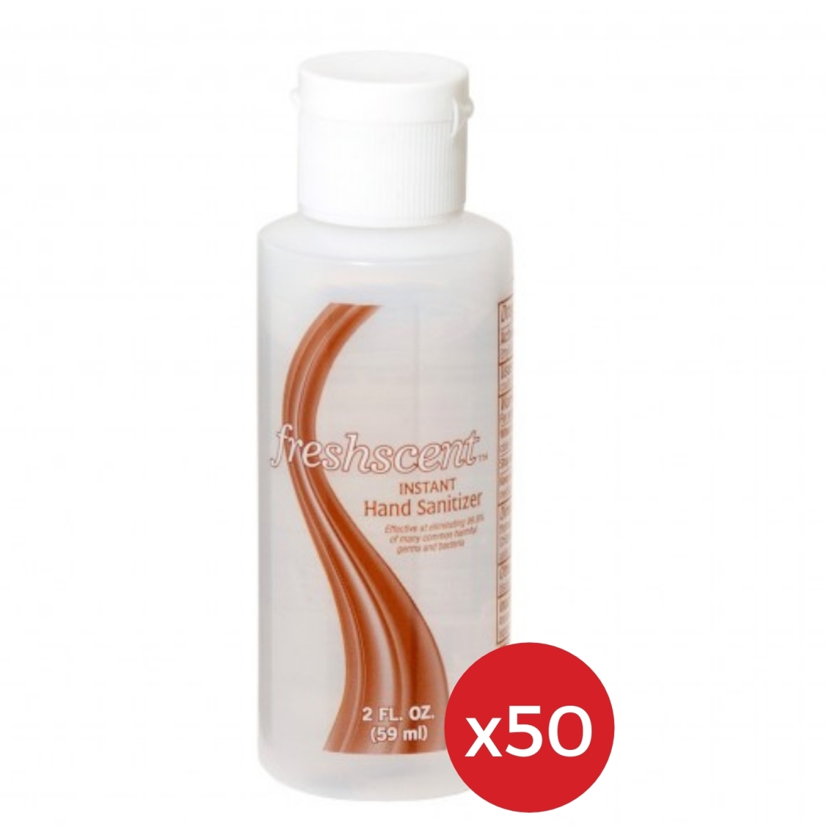 HAN50 2 fl oz Hand Sanitizer - Pack of 50