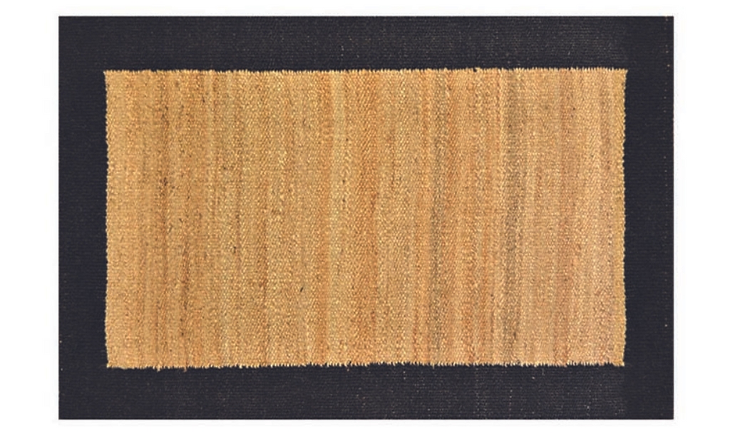 G-089-36 2 x 3 ft. Black Border Rug, Jute