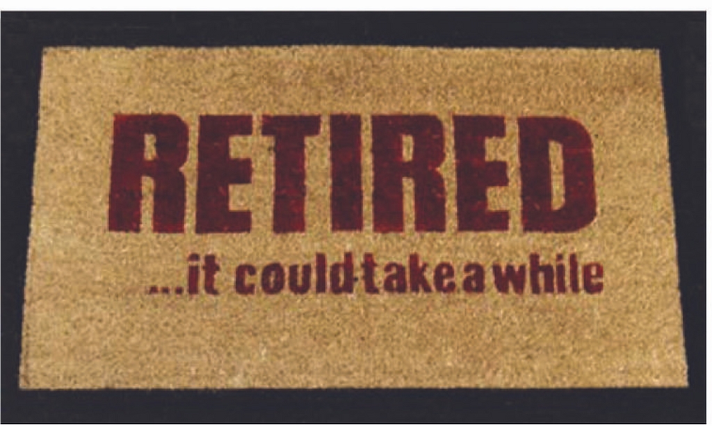 G145 18 x 30 in. Coir Retired Doormat