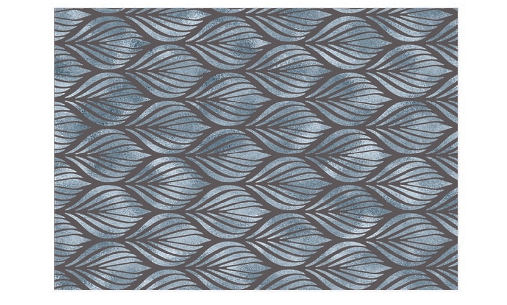 G436-35 3 x 5 ft. Seashell Donier Washable Rug, Polyester