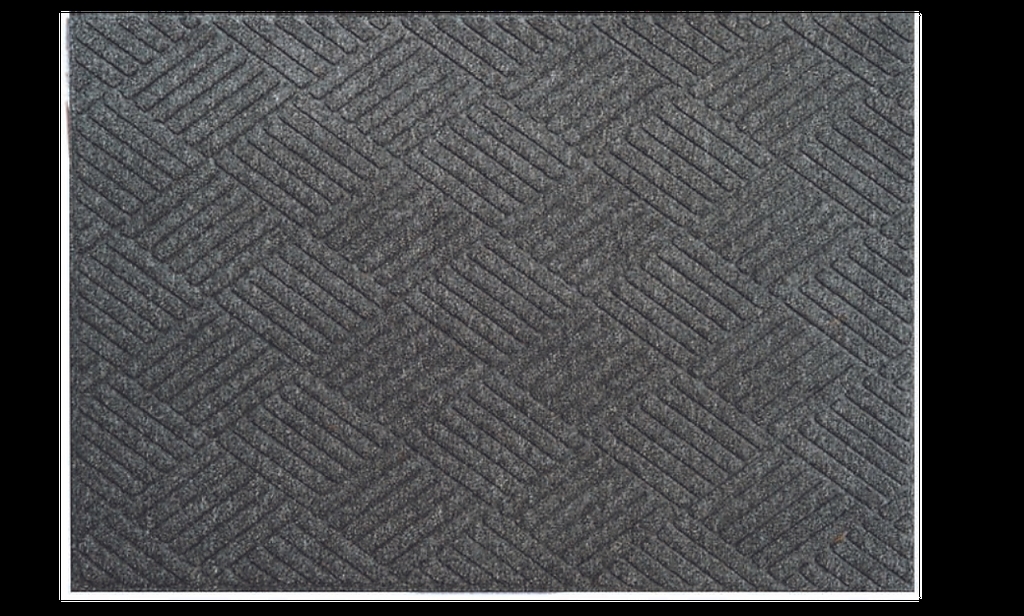 G550-30 17.5 x 29.5 in. Aqua-Loc Diagonal Lines Doormat, Polypropylene