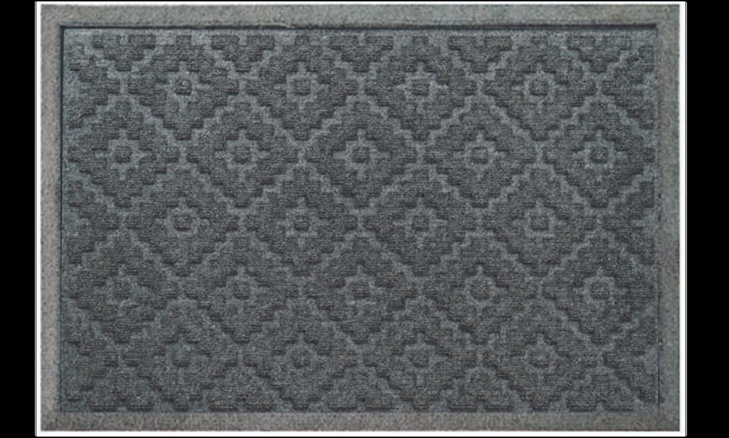 G551 17.5 x 29.5 in. Aqua-Loc Trellis Pattern Doormat, Polypropylene