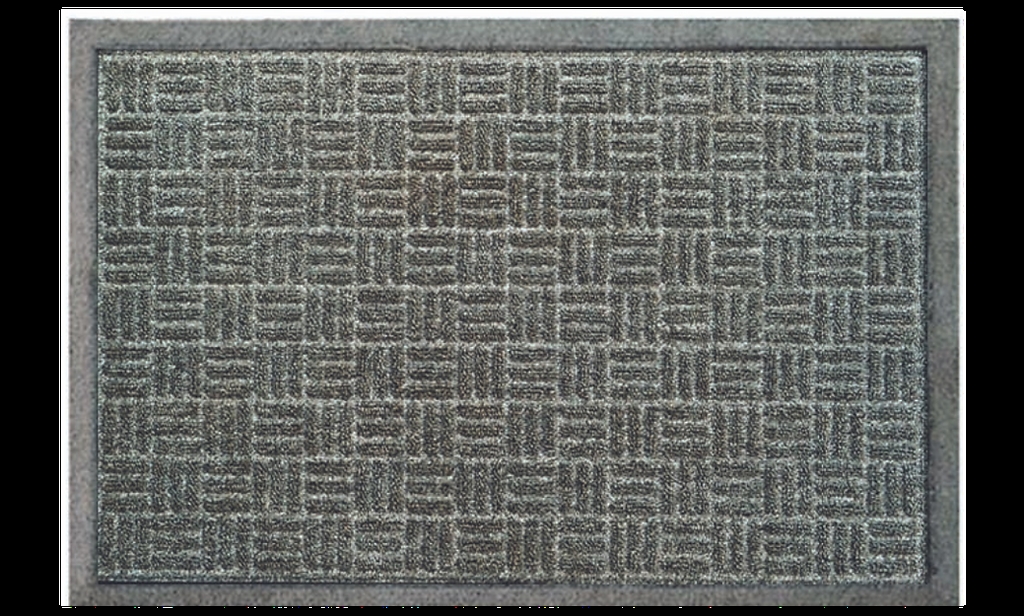 G553-36 36 in. Aqua-Loc Geometric Square Doormat, Polypropylene