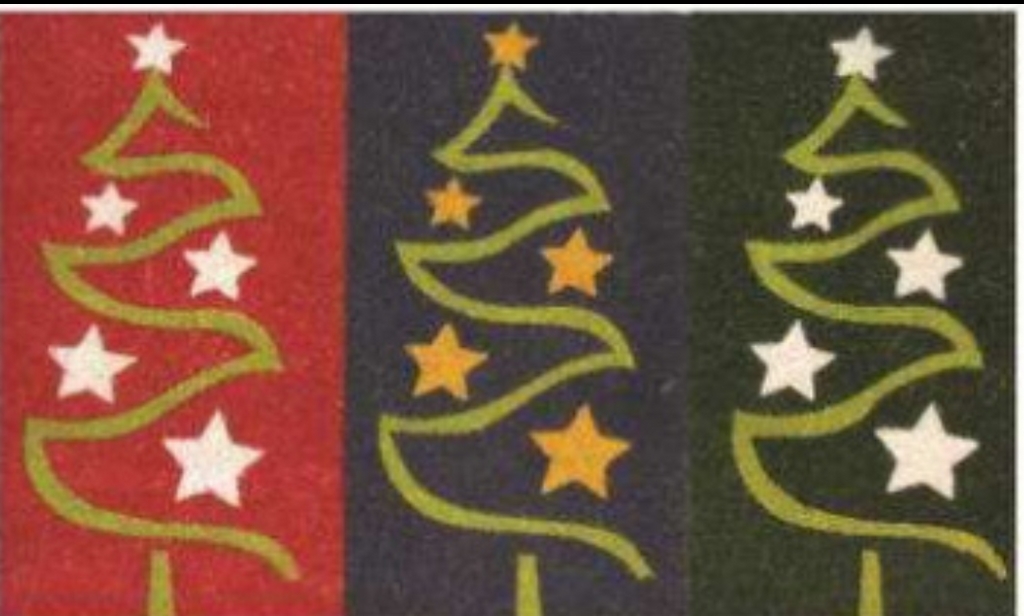 G600 18 x 30 in. Coir 3 Holiday Trees Welcome Doormat, Multi Color