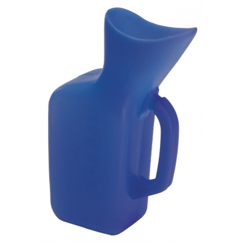 Picture of GF Health Products 3214 28 oz Female Plastic Urinal, Blue
