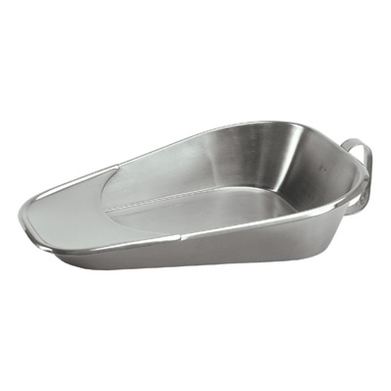 Picture of GF Health Products 3229 12 x 9.25 in. Female Fracture Bedpan, Silver