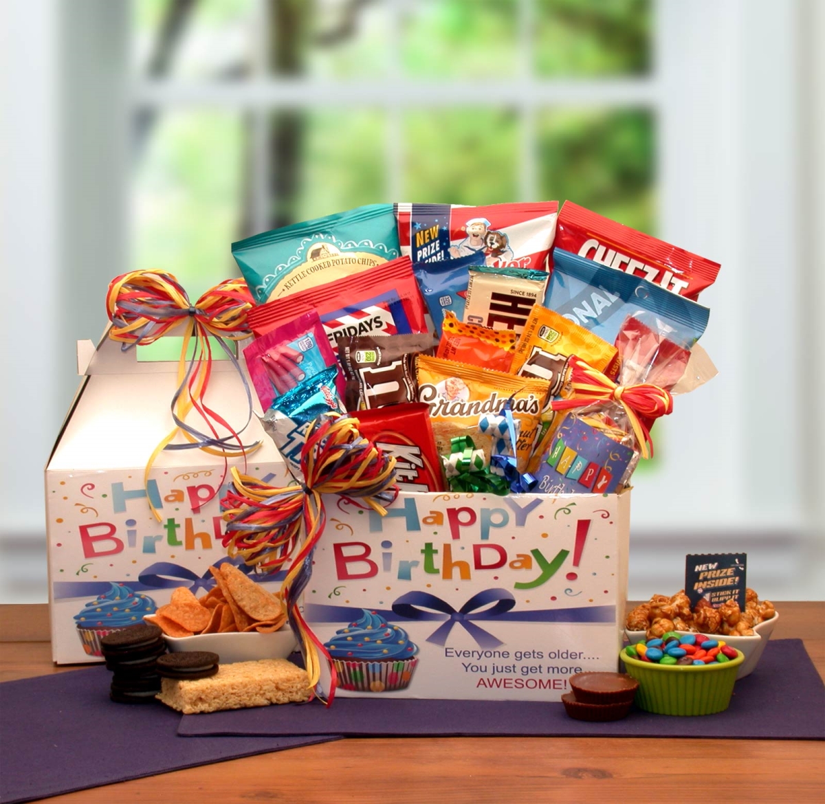 Picture of Gift Basket Drop 819772 Make A Wish Birthday Care Package