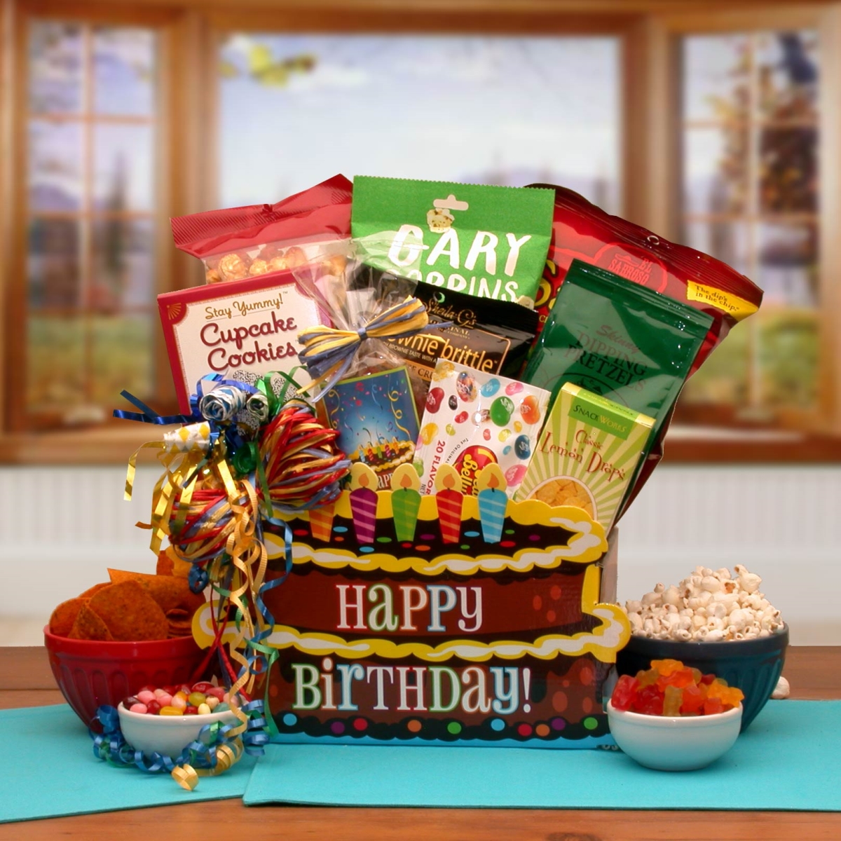 Picture of Gift Basket Drop 86152 You Take The Cake Birthday Gift Box