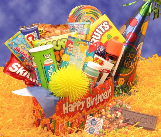 Picture of Gift Basket Drop Shipping 818017 Deluxe Happy Birthday Care Package