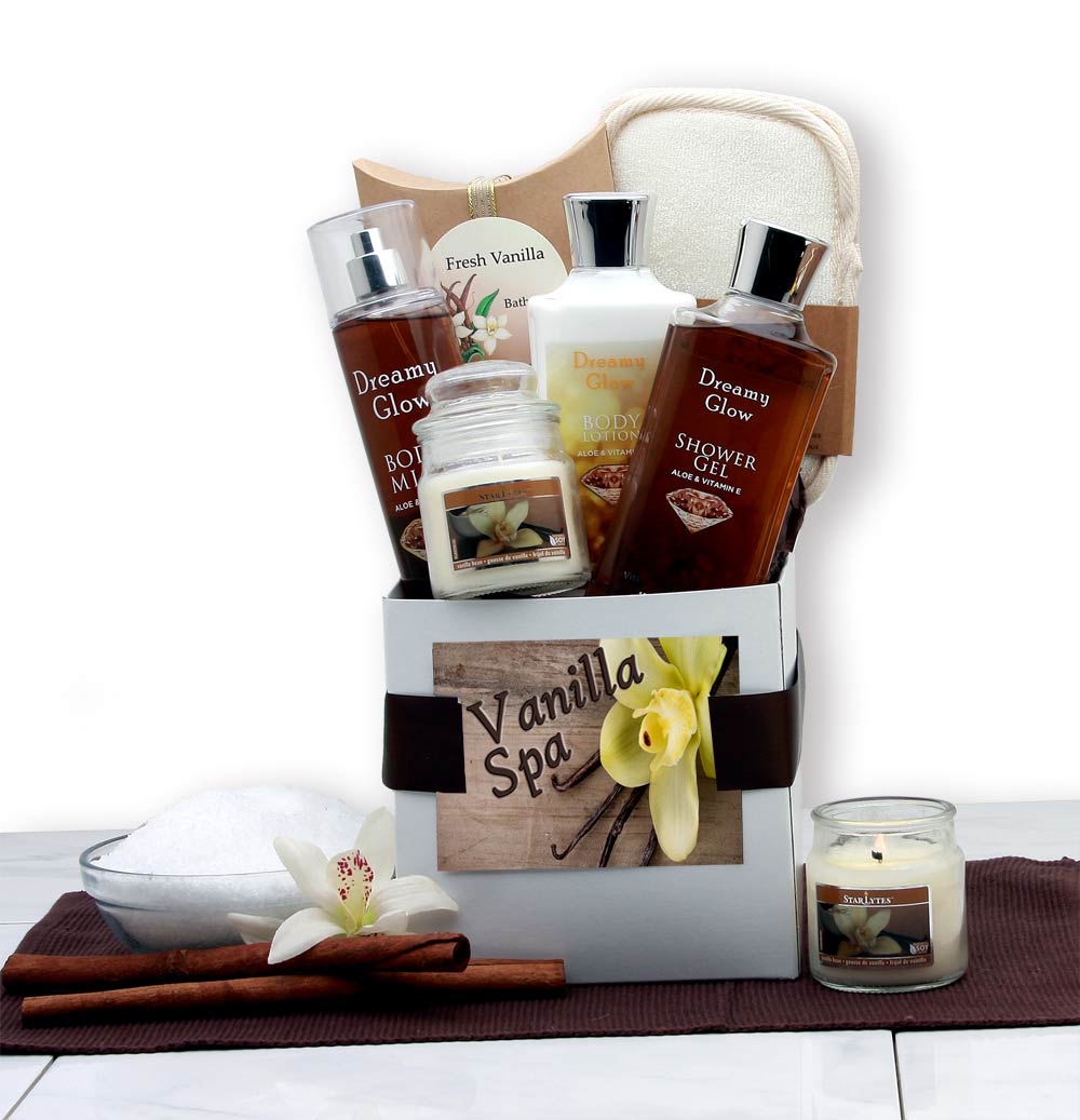 Picture of Gift Basket Drop Shipping 819872 Spa Care Package - Vanilla