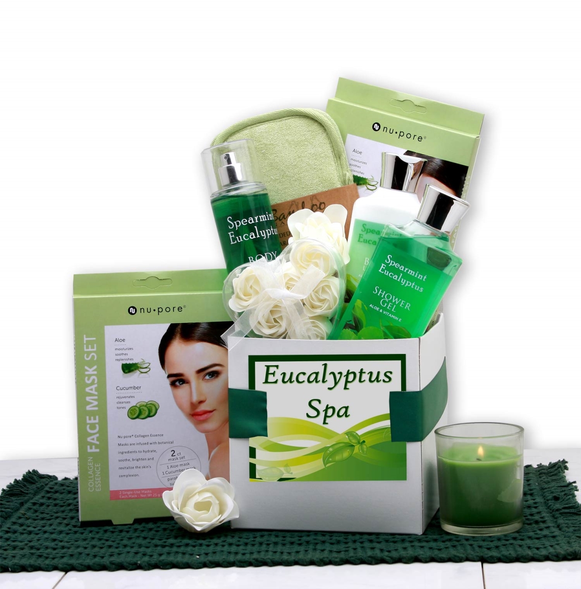Picture of Gift Basket Drop Shipping 819892 Spa Care Package - Eucalyptus