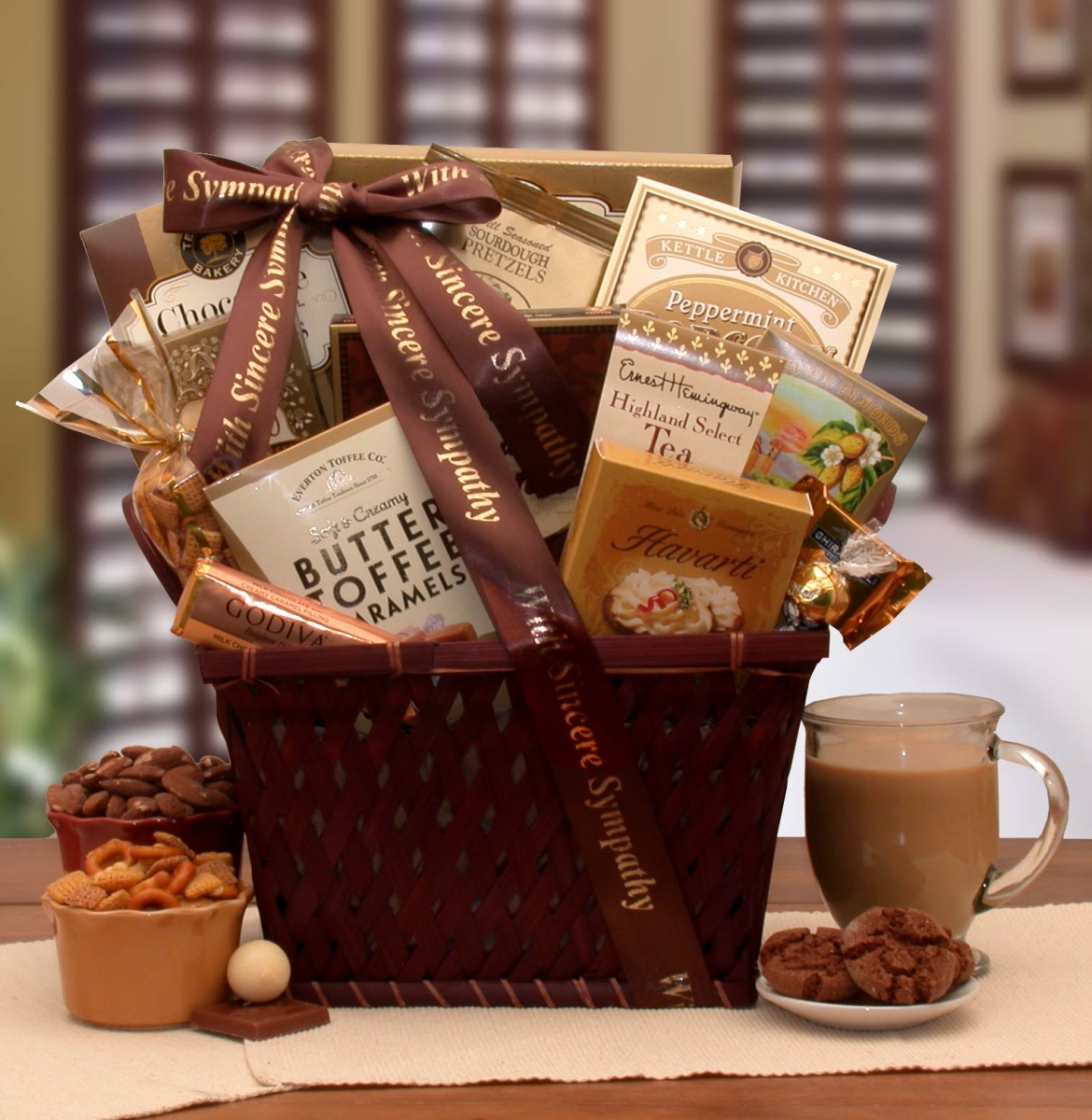 Picture of Gift Basket Drop Shipping 8113572 Sending Our Prayers Sympathy Gift Basket