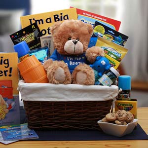 Picture of GBDS 890772-B I am the Big Brother Childrens Gift Basket